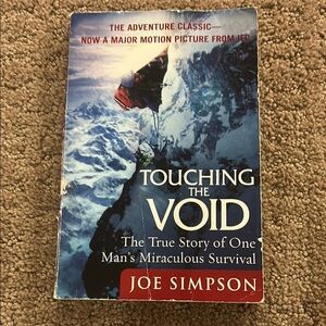 🚨 Touching the Void Book by Joe Simpson